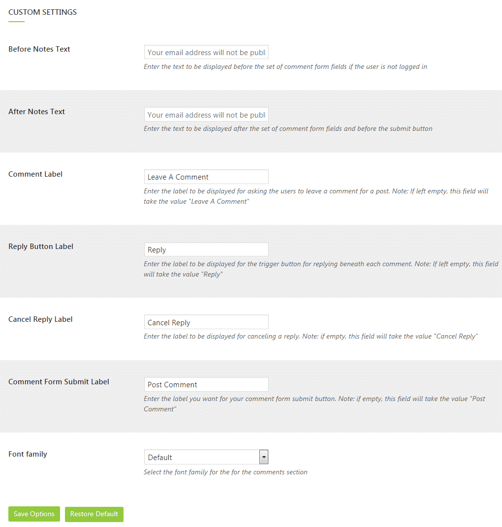 How to Design Attractive Comment Section on WordPress Blogs? (Step by Step Guide) wp comment designer customization settings - How to Design Attractive Comment Section on WordPress Blogs? (Step by Step Guide)