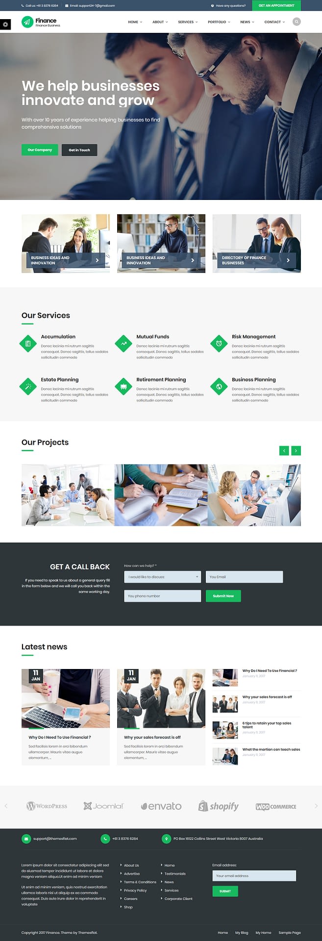 10+ Best Premium Accounting WordPress Themes finance best premium accounting wordpress theme - 10+ Best Premium Accounting WordPress Themes