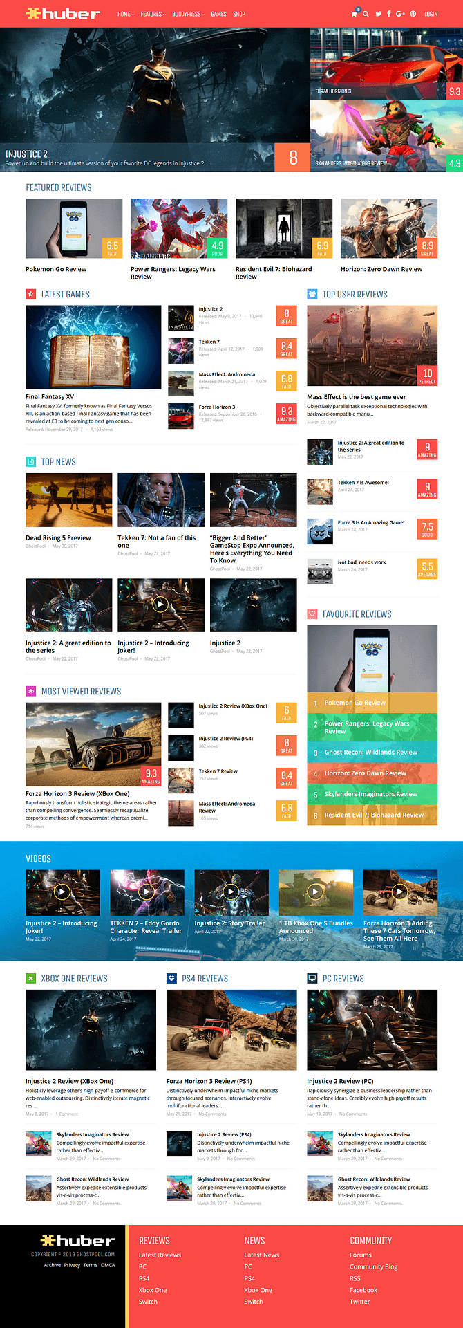 10+ Best Premium Review WordPress Themes huber best premium review wordpress theme - 10+ Best Premium Review WordPress Themes