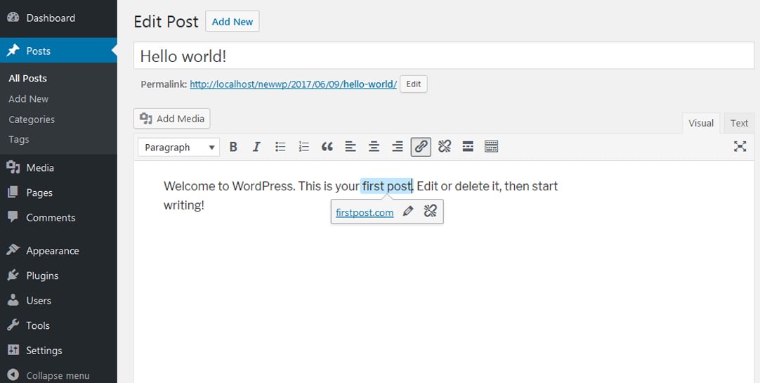 WordPress 4.8 Released! What's New Features on WordPress 4.8? link - WordPress 4.8 Released! What's New Features on WordPress 4.8?