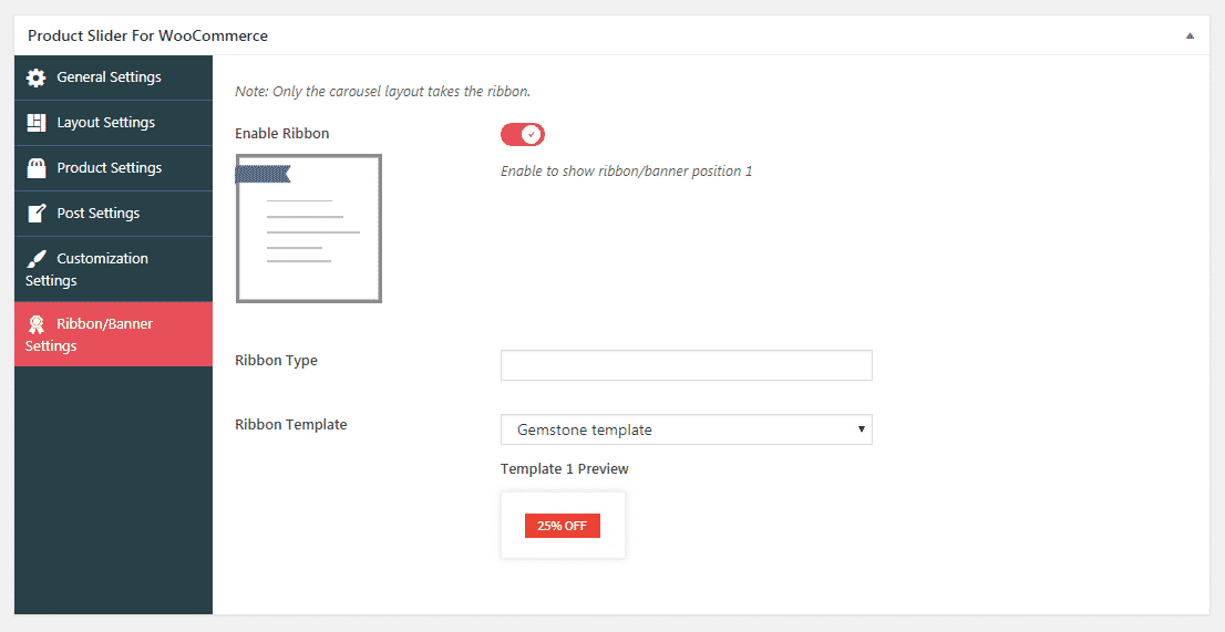 How to Add Product Slider on WooCommerce Website? (Step By Step Guide) product slider for woocommerce lite ribbon banner settings - How to Add Product Slider on WooCommerce Website? (Step By Step Guide)
