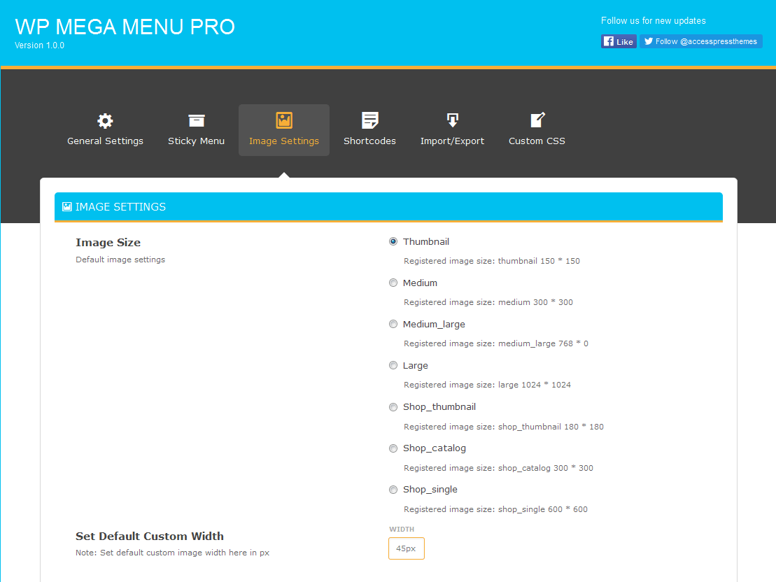 How to Add Mega Menu in your WordPress Website or Blog (Step by step guide: screenshots included!) image settings - How to Add Mega Menu in your WordPress Website or Blog (Step by step guide: screenshots included!)