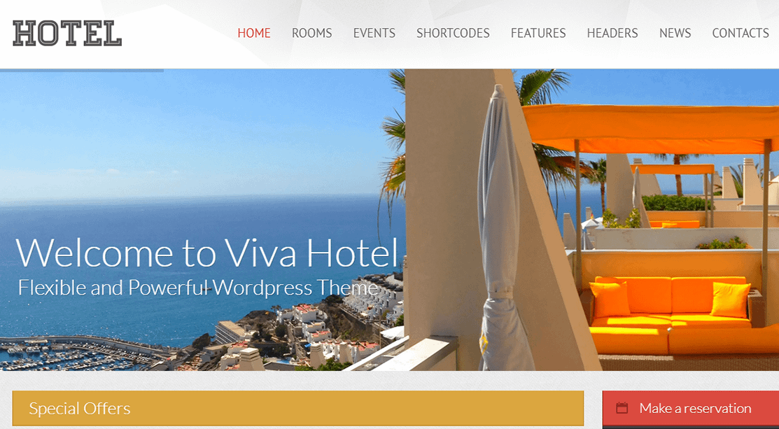 10+ Best Hotel / Resort Premium WordPress Themes and Templates Viva Hotel Premium Responsive WordPress Theme - 10+ Best Hotel / Resort Premium WordPress Themes and Templates