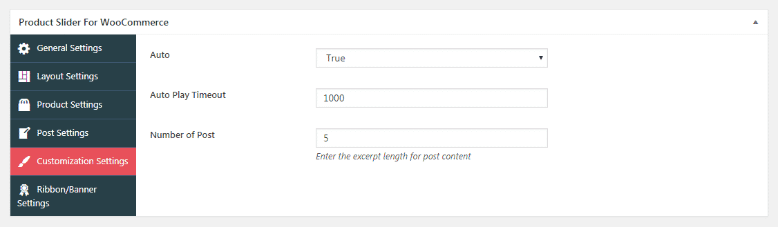 How to Add Product Slider on WooCommerce Website? (Step By Step Guide) product slider for woocommerce lite customization settings - How to Add Product Slider on WooCommerce Website? (Step By Step Guide)
