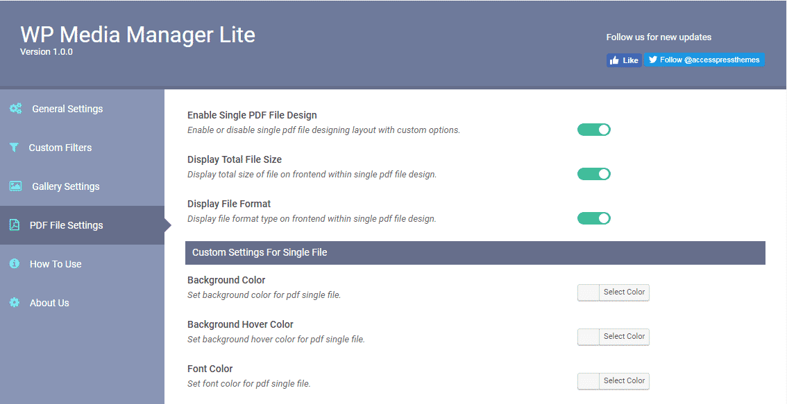 How to Manage Media Files using WP Media Manager Lite? (Step by Step Guide) wp media manager pdf file settings - How to Manage Media Files using WP Media Manager Lite? (Step by Step Guide)