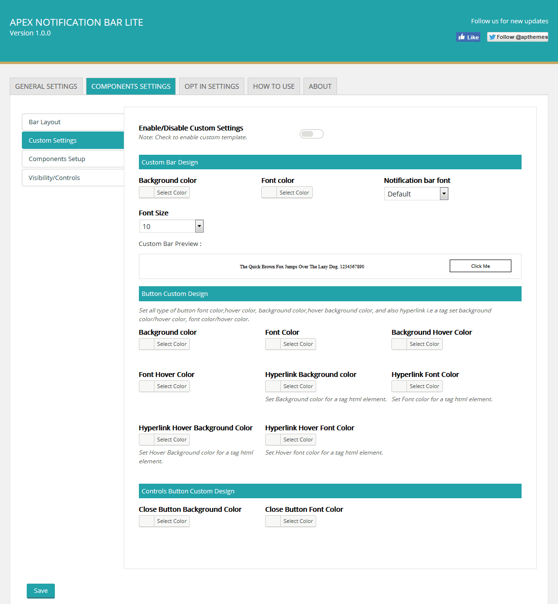 How to Add Notification Bar on WordPress Website? (Step by Step Guide) apex custom settings - How to Add Notification Bar on WordPress Website? (Step by Step Guide)