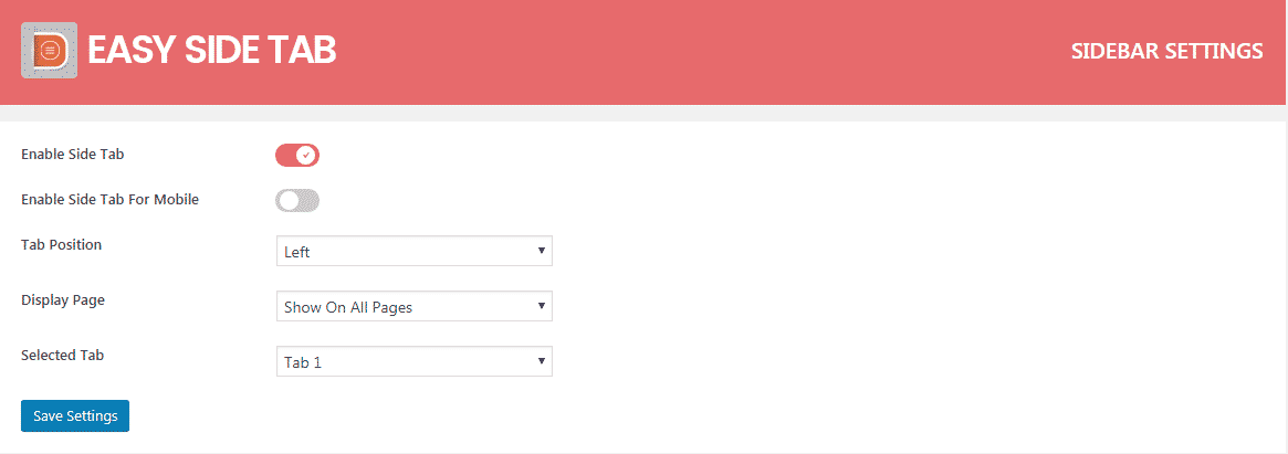 How to Add Side Tab on WordPress Website? (Step by Step Guide) side tab settings - How to Add Side Tab on WordPress Website? (Step by Step Guide)