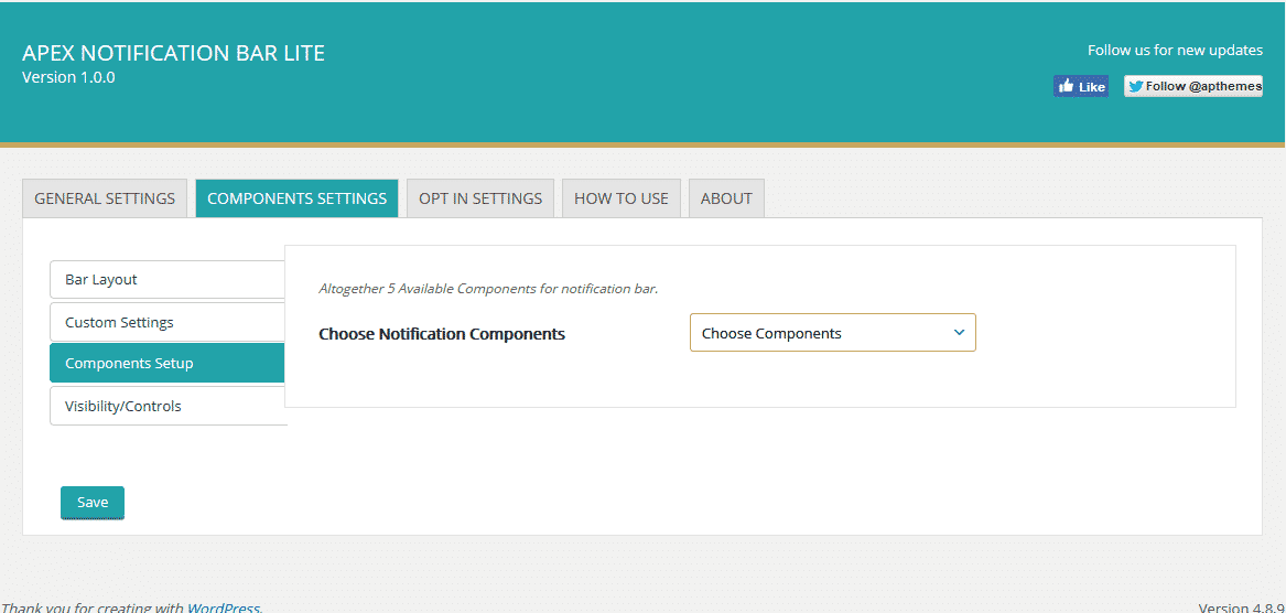 How to Add Notification Bar on WordPress Website? (Step by Step Guide) apex components setup - How to Add Notification Bar on WordPress Website? (Step by Step Guide)