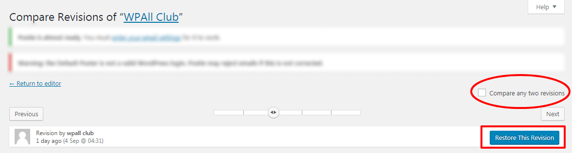 How to undo changes in WordPress with Post Revisions (Step by Step guide) How to undo changes in WordPress with Post Revisions 1 - How to undo changes in WordPress with Post Revisions (Step by Step guide)