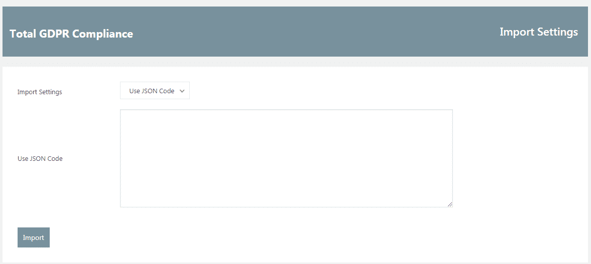 How to make your WordPress Website EU GDPR Compliance? (Step by Step Guide) total gdpr compliance import cookie - How to make your WordPress Website EU GDPR Compliance? (Step by Step Guide)