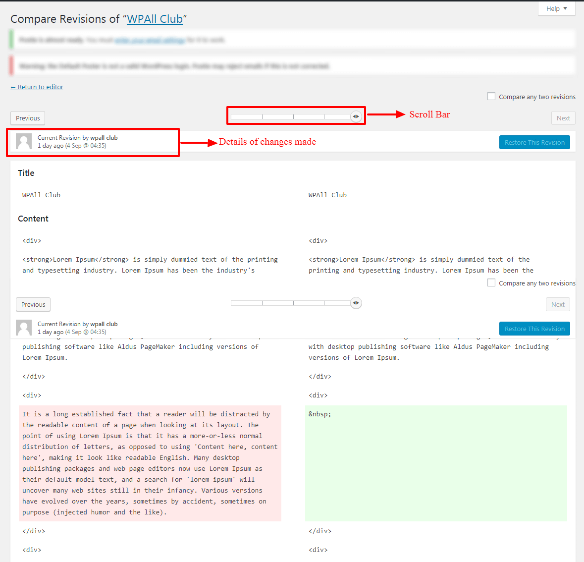 How to undo changes in WordPress with Post Revisions (Step by Step guide) How to undo changes in WordPress with Post Revisions - How to undo changes in WordPress with Post Revisions (Step by Step guide)