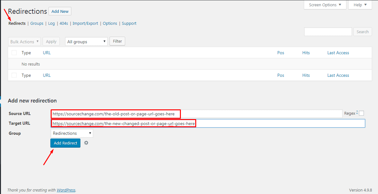 How to Redirect links in WordPress? Redirecting links in WordPress 1 - How to Redirect links in WordPress?
