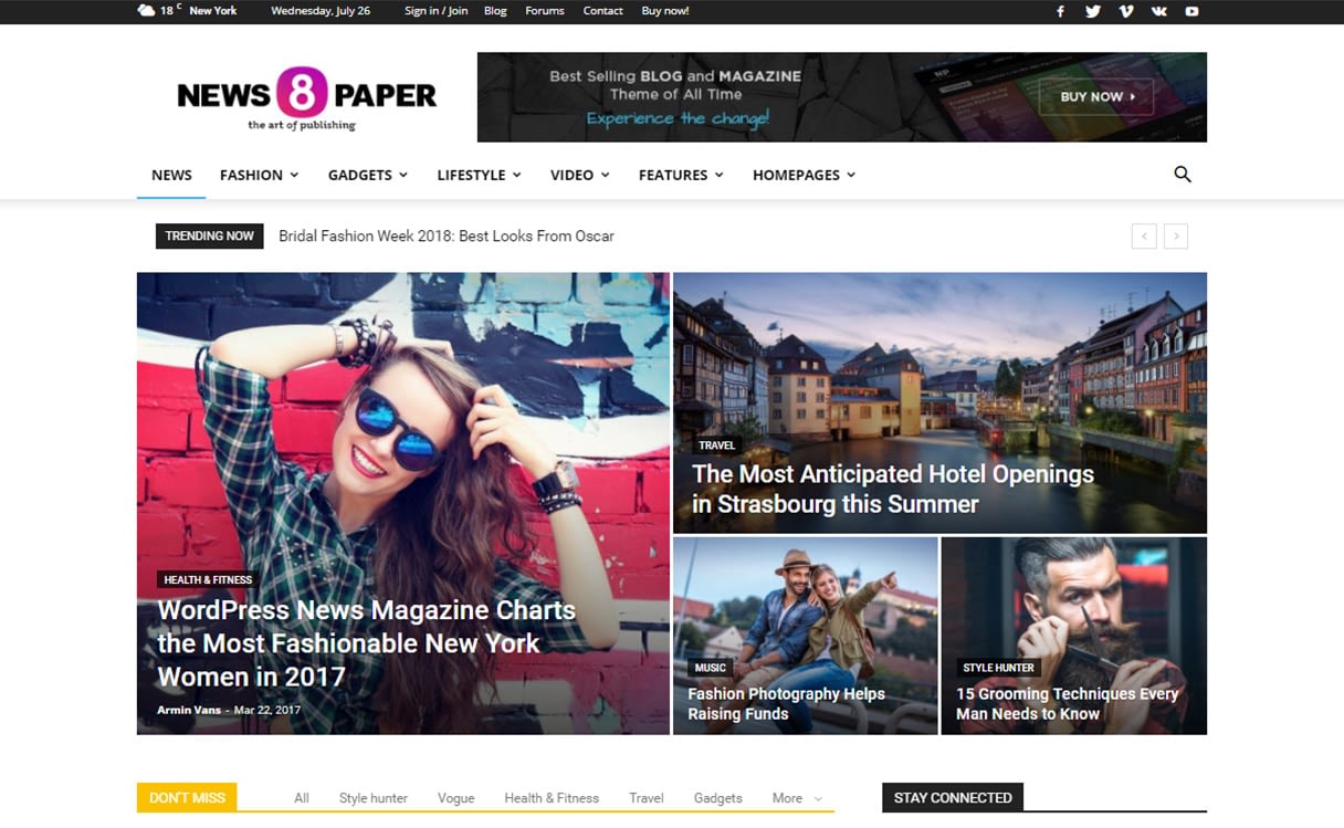 21+ Best Premium WordPress News/Magazine/Editorial Themes 2019 newpaper wordpress new magazine theme - 21+ Best Premium WordPress News/Magazine/Editorial Themes 2019