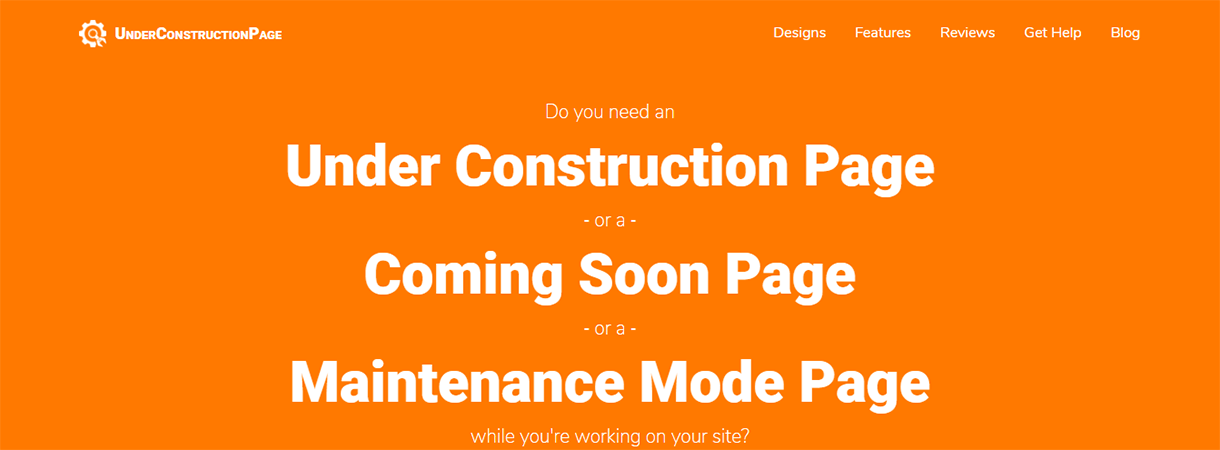 Best WordPress Deals for Christmas and New Year 2018 underconstructionpage - Best WordPress Deals for Christmas and New Year 2018