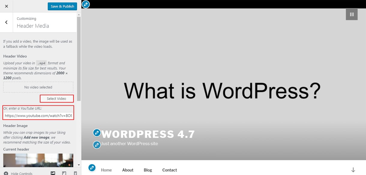 What’s new features in WordPress 4.7? header video - What’s new features in WordPress 4.7?