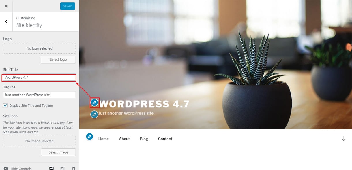 What’s new features in WordPress 4.7? live edit shrtcut - What’s new features in WordPress 4.7?