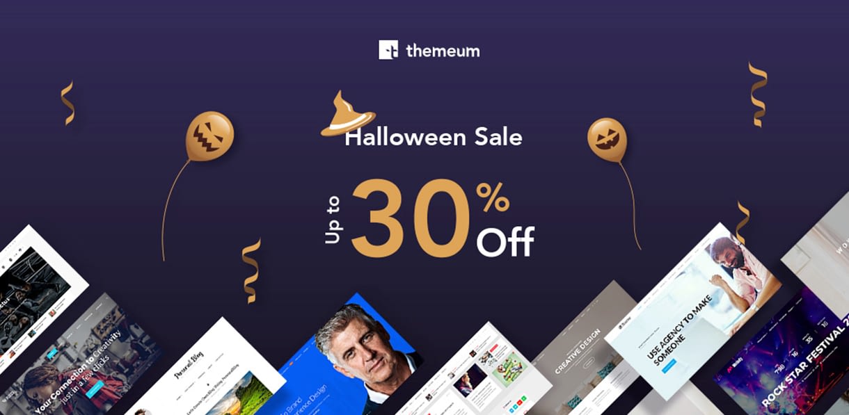 Best WordPress Deals and Discounts for Halloween 2018 (Upto 50% Off) themeum halloween offer - Best WordPress Deals and Discounts for Halloween 2018 (Upto 50% Off)