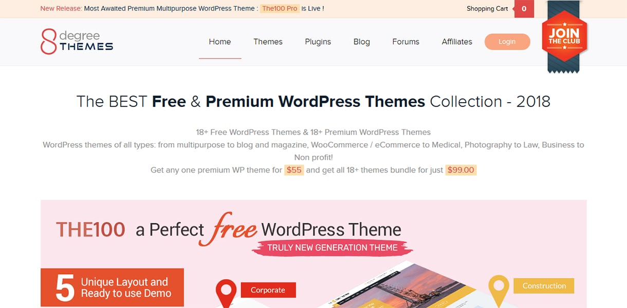 Best Black Friday & Cyber Monday Deals and Discounts on WordPress Themes, Plugins and Hostings 2018 (Upto 50% Off) 8degreethemes blackfriday cybermonday deals - Best Black Friday & Cyber Monday Deals and Discounts on WordPress Themes, Plugins and Hostings 2018 (Upto 50% Off)