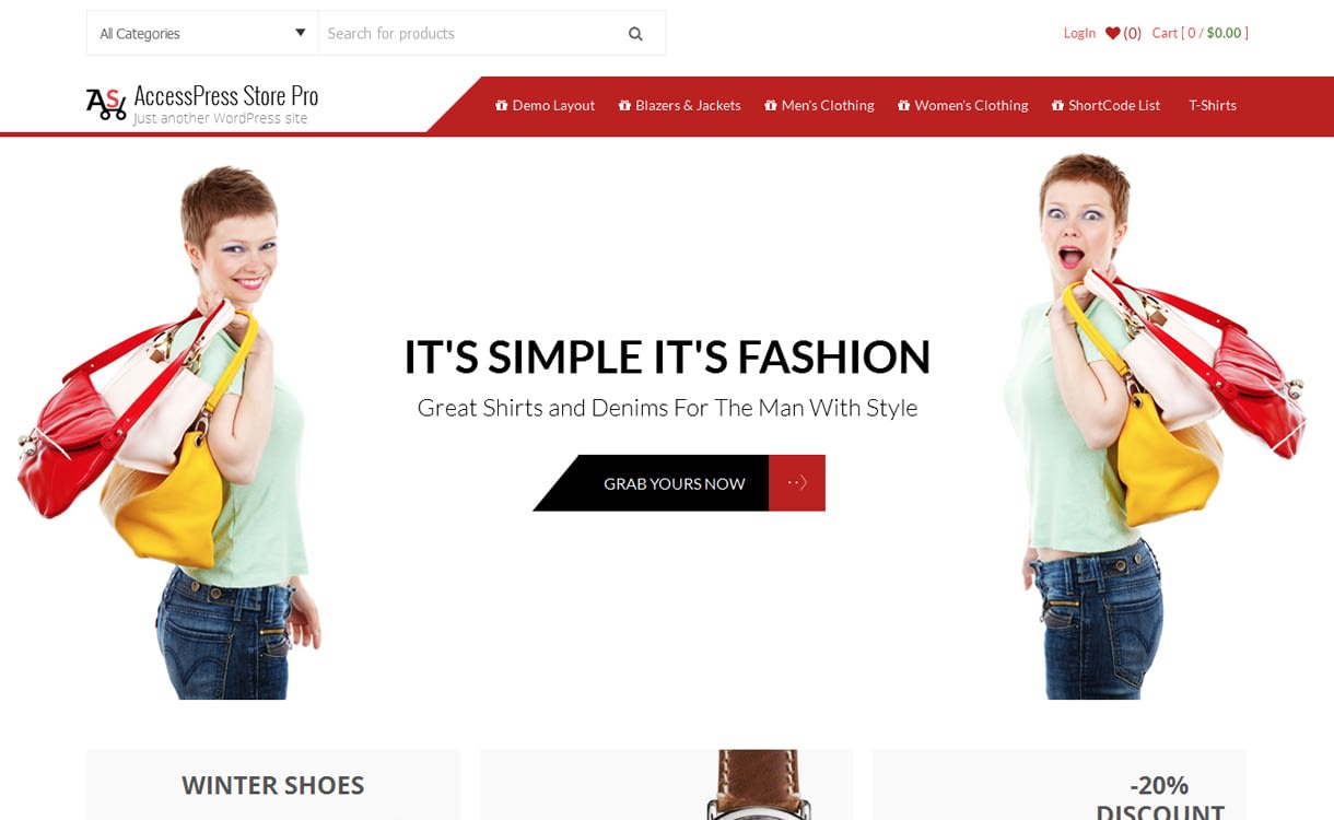 30+ Best Premium WordPress eCommerce/WooCommerce/Online Store Themes 2019 AccessPress Store Pro - 30+ Best Premium WordPress eCommerce/WooCommerce/Online Store Themes 2019