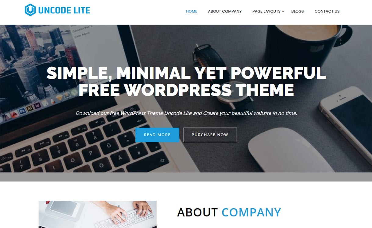 50+ Best Free Responsive WordPress Themes 2019 Uncode Lite theme - 50+ Best Free Responsive WordPress Themes 2019