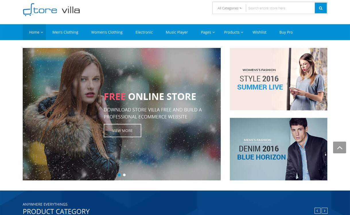 50+ Best Free Responsive WordPress Themes 2019 Store villa - 50+ Best Free Responsive WordPress Themes 2019