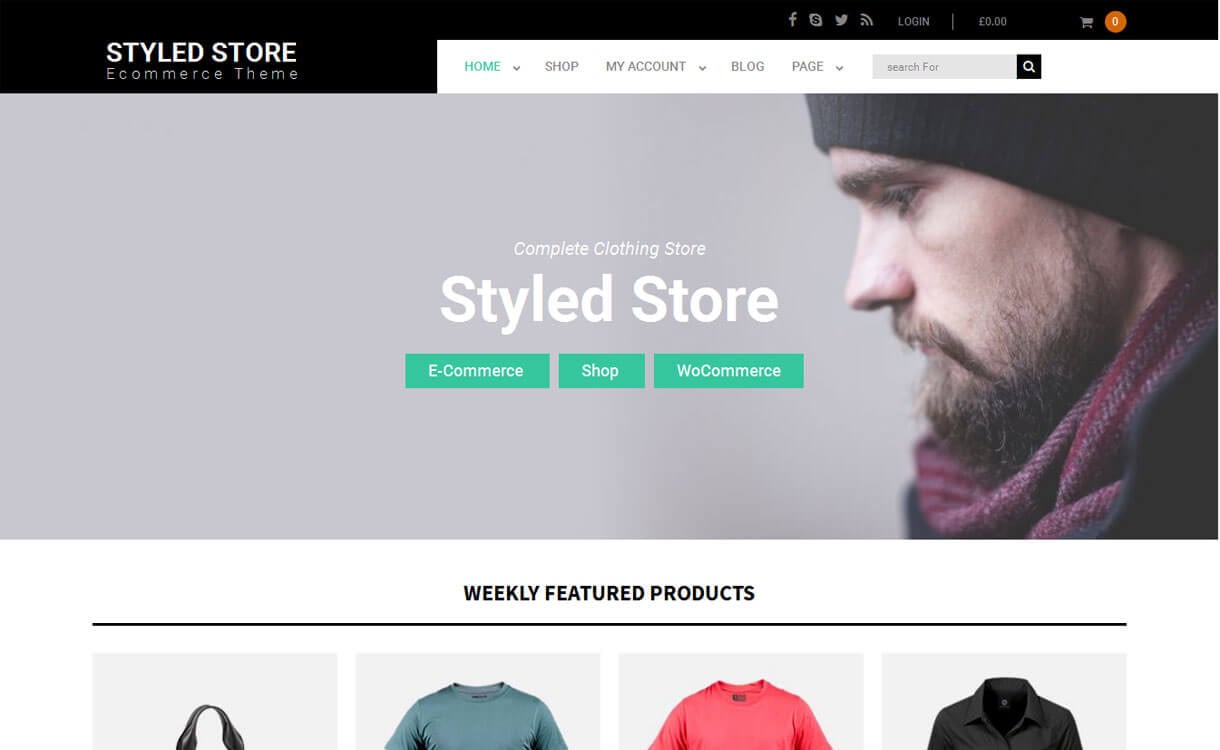 30+ Best Free WordPress eCommerce/WooCommerce Themes for 2019 Styled Store - 30+ Best Free WordPress eCommerce/WooCommerce Themes for 2019