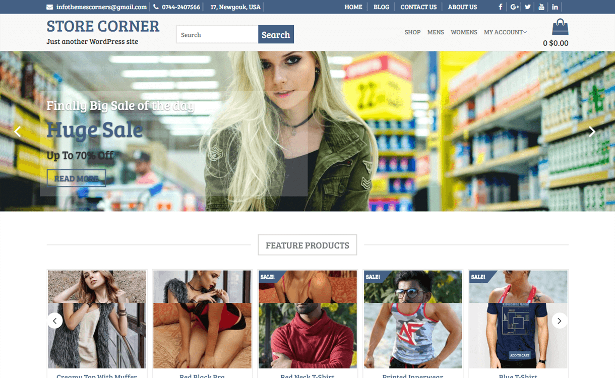 30+ Best Free WordPress eCommerce/WooCommerce Themes for 2019 store corner best free ecommerce wordpress themes - 30+ Best Free WordPress eCommerce/WooCommerce Themes for 2019