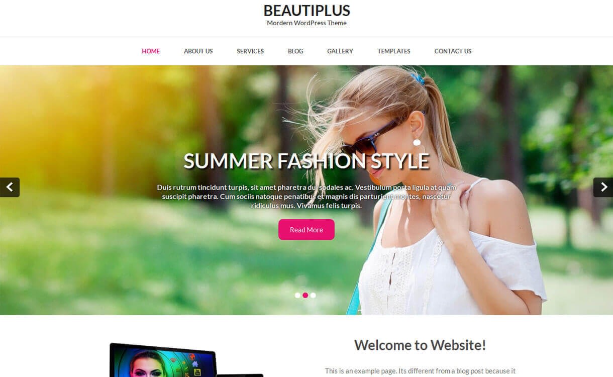 11+ Best Free Responsive WordPress Themes December 2016 BeautiPlus - 11+ Best Free Responsive WordPress Themes December 2016