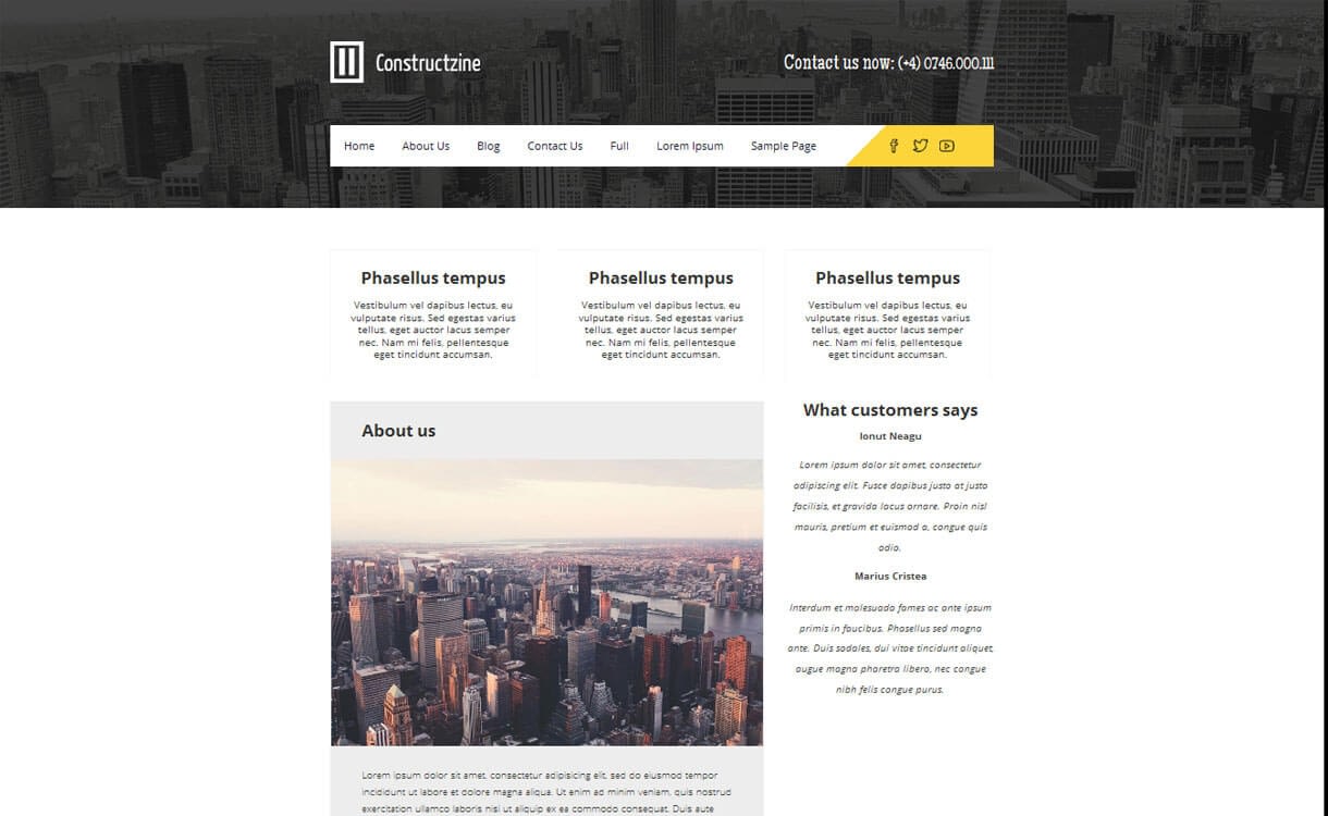 20+ Best Free WordPress Construction Company Themes for 2019 Constructzine - 20+ Best Free WordPress Construction Company Themes for 2019
