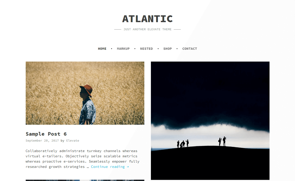 30+ Best Free WordPress Photography Themes for 2019 atlantic best free photography wordpress themes - 30+ Best Free WordPress Photography Themes for 2019