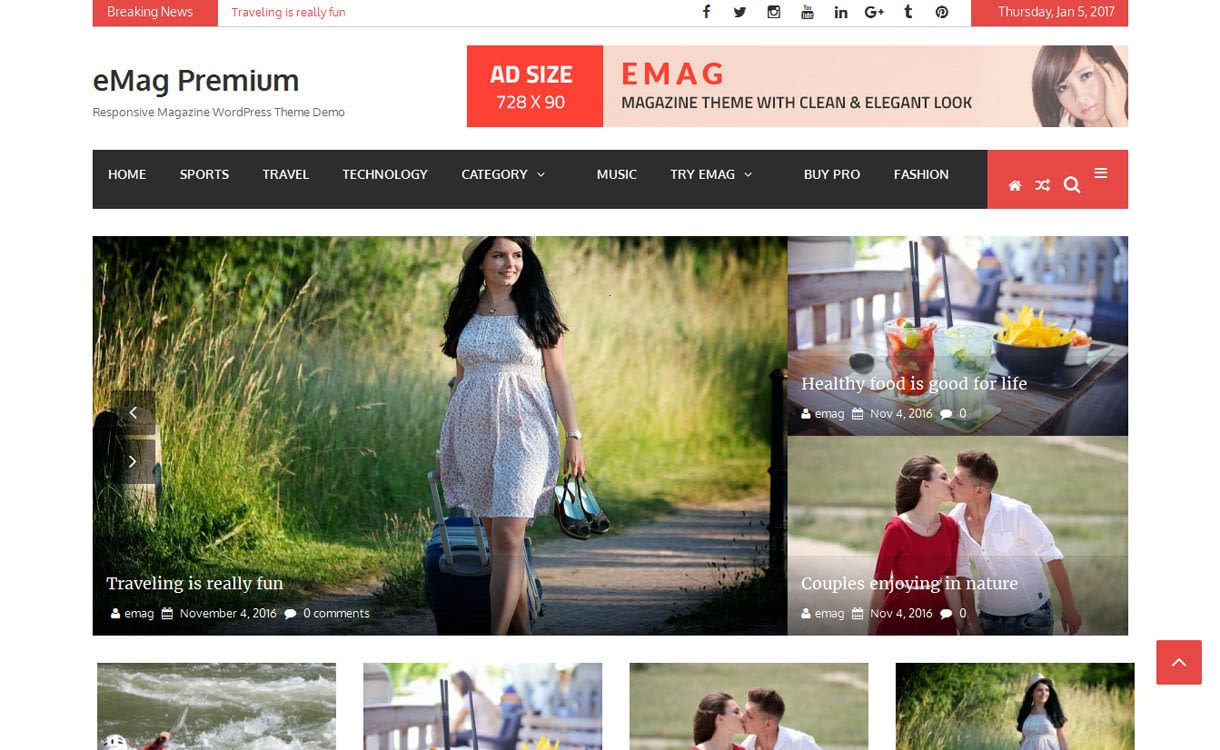 11+ Best Free Responsive WordPress Themes January 2017 emag - 11+ Best Free Responsive WordPress Themes January 2017