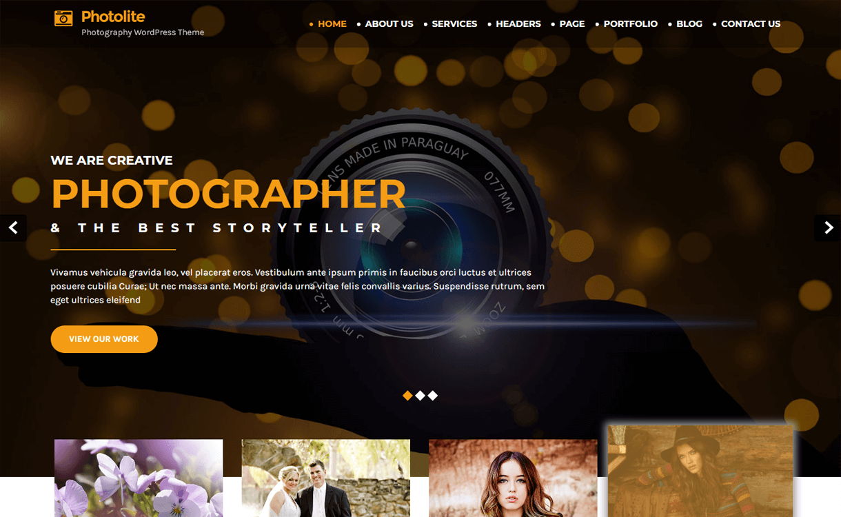 30+ Best Free WordPress Photography Themes for 2019 photolite best free photography wordpress themes - 30+ Best Free WordPress Photography Themes for 2019