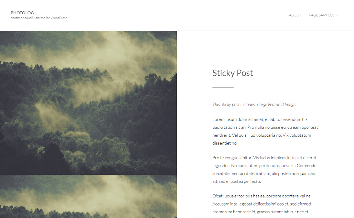 30+ Best Free WordPress Photography Themes for 2019 photolog best free photography wordpress themes - 30+ Best Free WordPress Photography Themes for 2019
