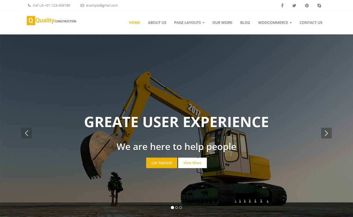 20+ Best Free WordPress Construction Company Themes for 2019 quality construction best f - 20+ Best Free WordPress Construction Company Themes for 2019