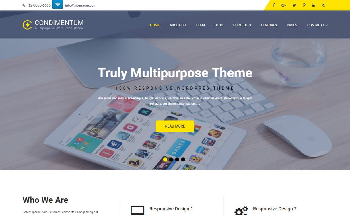 20+ Best Free WordPress Construction Company Themes for 2019 skt condimental best free c - 20+ Best Free WordPress Construction Company Themes for 2019