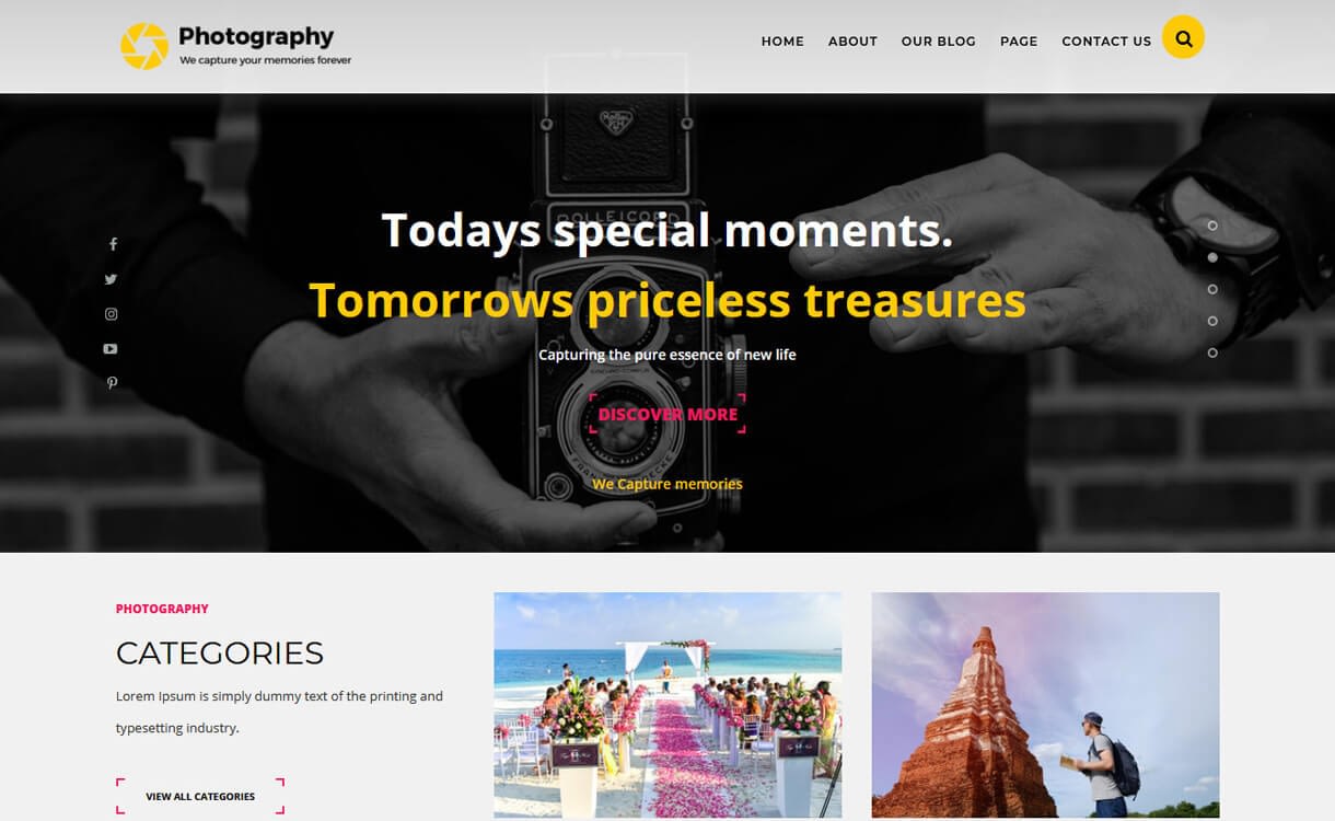 30+ Best Free WordPress Photography Themes for 2019 ts photography best free photography wordpress themes - 30+ Best Free WordPress Photography Themes for 2019