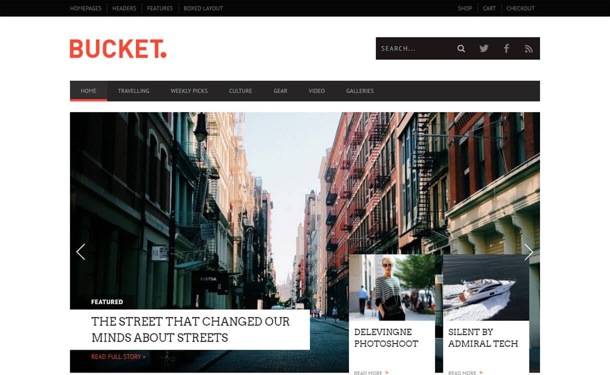 21+ Best Premium WordPress News/Magazine/Editorial Themes 2019 Bucket - 21+ Best Premium WordPress News/Magazine/Editorial Themes 2019