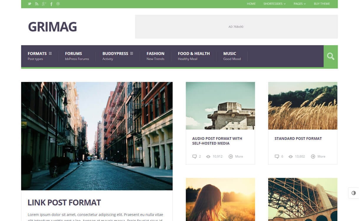 21+ Best Premium WordPress News/Magazine/Editorial Themes 2019 GriMag - 21+ Best Premium WordPress News/Magazine/Editorial Themes 2019