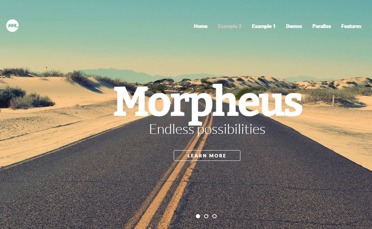 15+ Best Premium WordPress One Page Themes 2019 Morpheus - 15+ Best Premium WordPress One Page Themes 2019