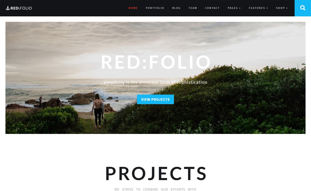15+ Best Premium WordPress One Page Themes 2019 RedFolio - 15+ Best Premium WordPress One Page Themes 2019