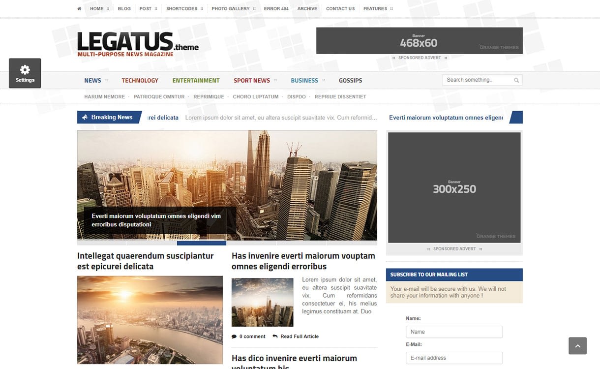 21+ Best Premium WordPress News/Magazine/Editorial Themes 2019 legatus - 21+ Best Premium WordPress News/Magazine/Editorial Themes 2019