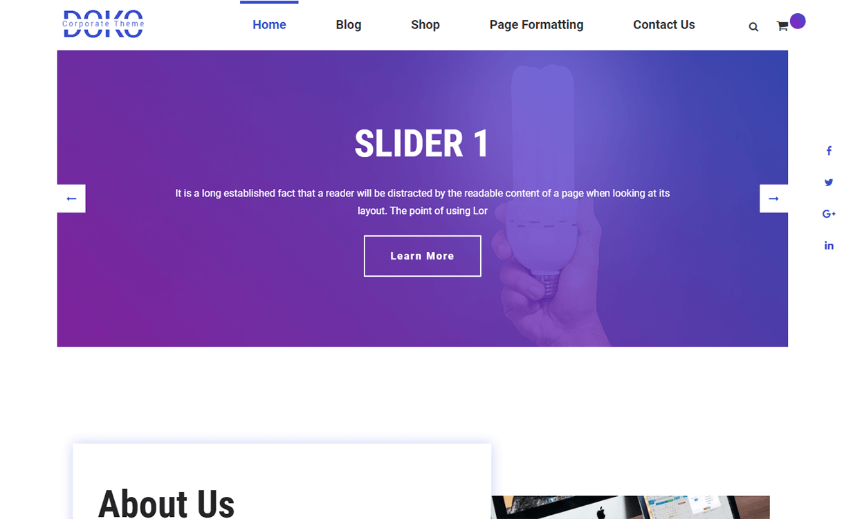 15 Best Free Material Design WordPress Themes for 2019 doko wordpress material design - 15 Best Free Material Design WordPress Themes for 2019