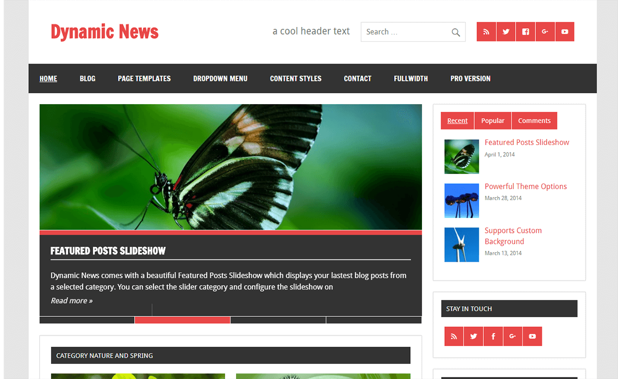 25+ Best Free Magazine WordPress Themes For 2019 dynamic news lite magazine wordpress theme - 25+ Best Free Magazine WordPress Themes For 2019