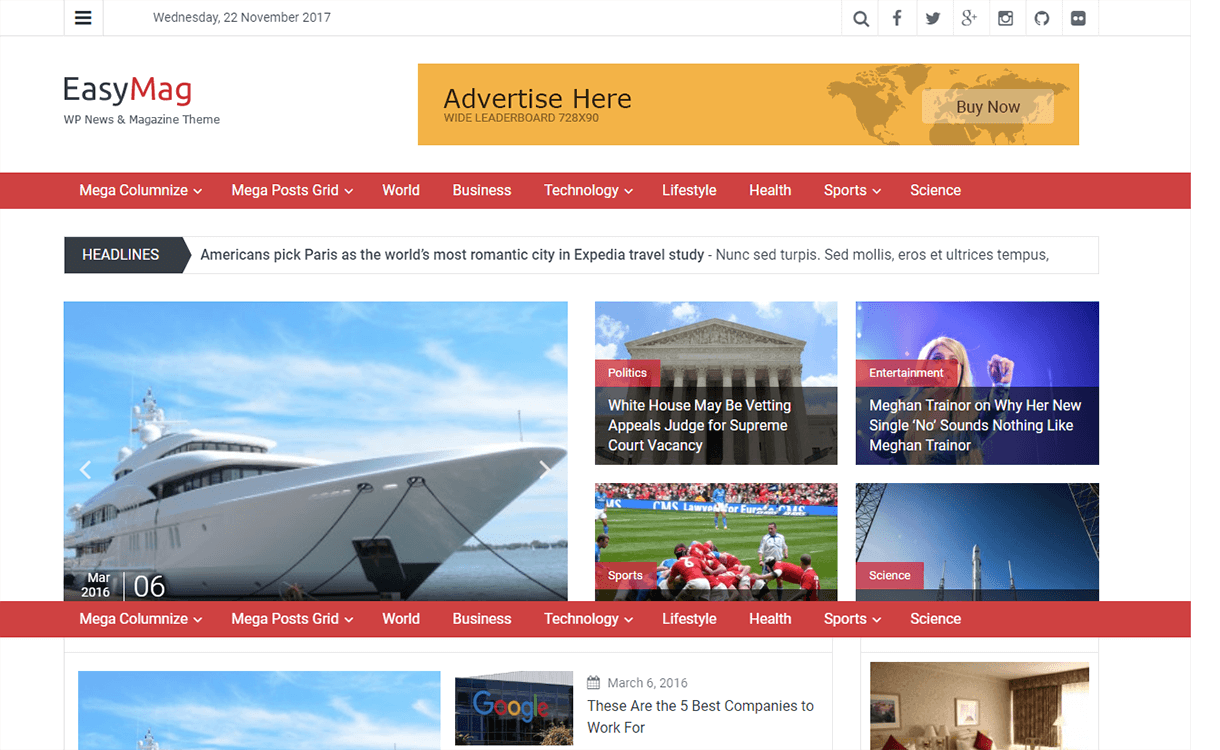 25+ Best Free Magazine WordPress Themes For 2019 easymag free magazine wordpress theme - 25+ Best Free Magazine WordPress Themes For 2019