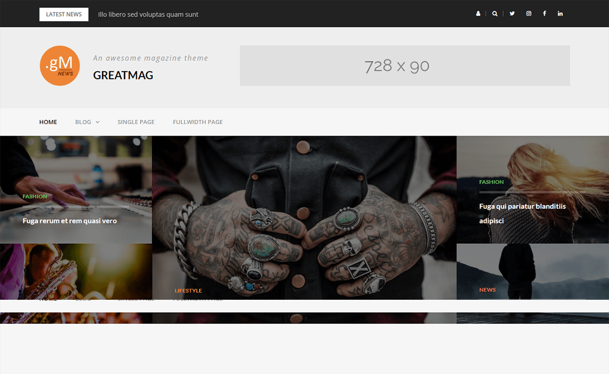 25+ Best Free Magazine WordPress Themes For 2019 greatmag mangazine wordpress theme - 25+ Best Free Magazine WordPress Themes For 2019