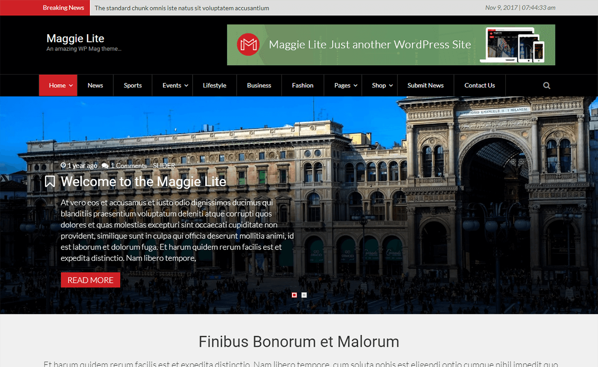 25+ Best Free Magazine WordPress Themes For 2019 maggie lite magazine wordpress theme - 25+ Best Free Magazine WordPress Themes For 2019