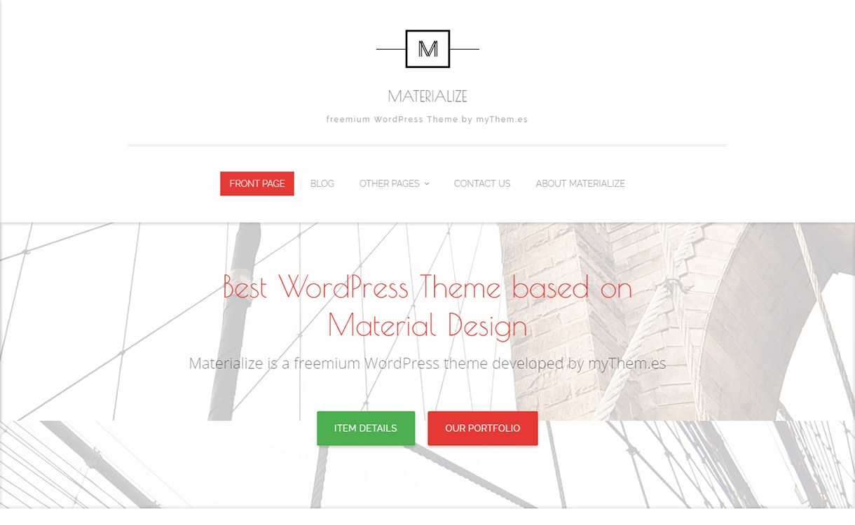 15 Best Free Material Design WordPress Themes for 2019 materialize wordpress material design - 15 Best Free Material Design WordPress Themes for 2019