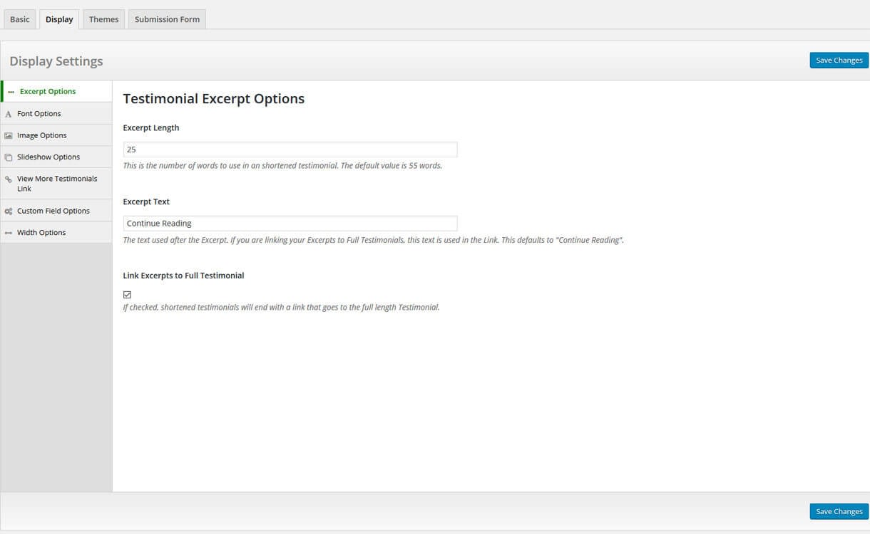 5+ Best Free WordPress Testimonial Plugins display options - 5+ Best Free WordPress Testimonial Plugins