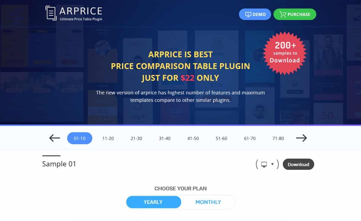 5+ WordPress Pricing Table Plugins 2019 arprice - 5+ WordPress Pricing Table Plugins 2019