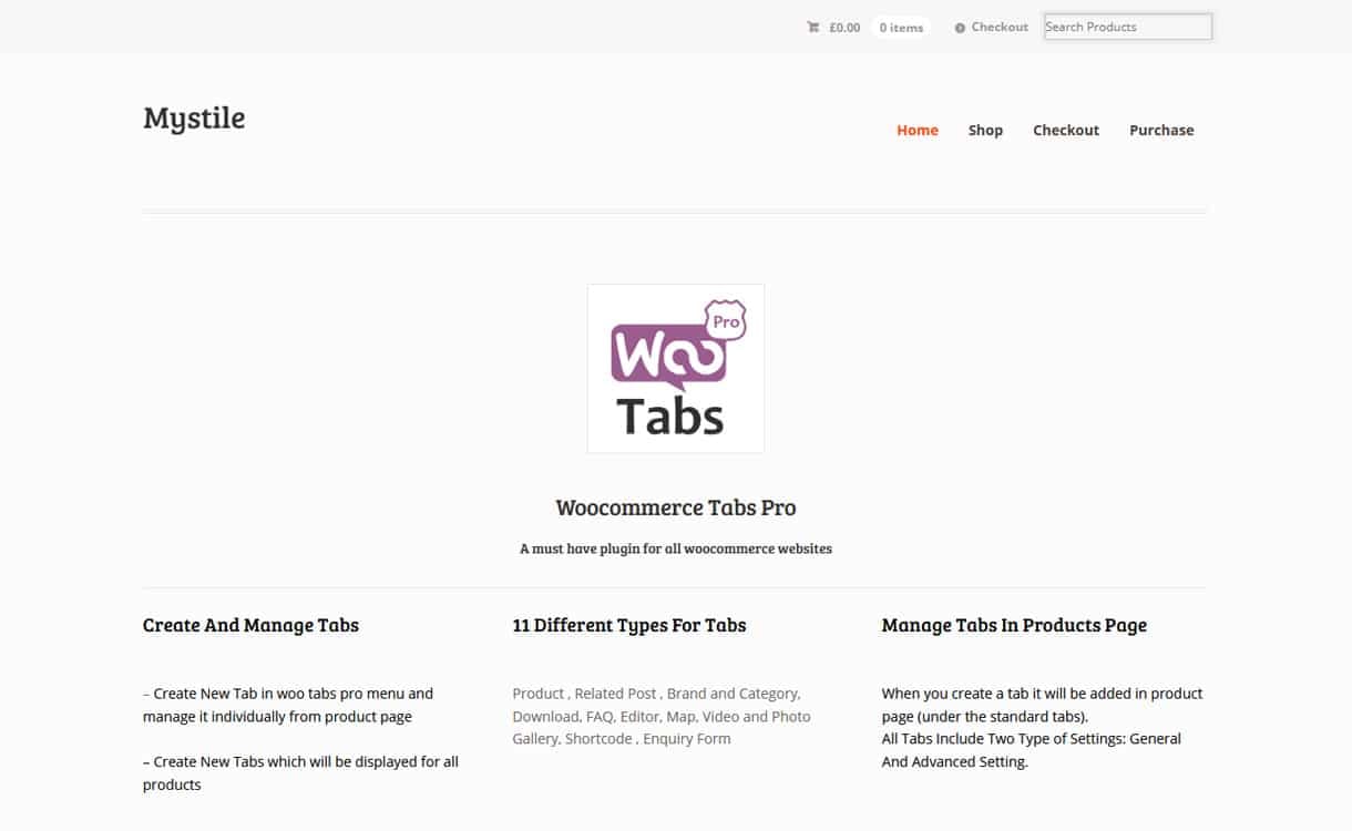 5+ Best Responsive WordPress Tab Plugins 2019 woo commerce tab pro - 5+ Best Responsive WordPress Tab Plugins 2019